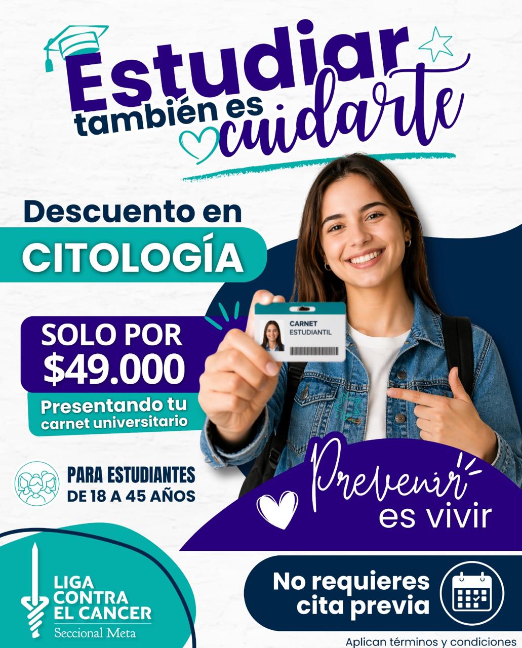 Anuncio Liga Contra el Cáncer